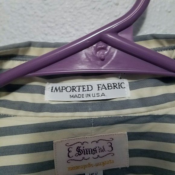 Sims Ltd Mens Long Sleeve Button Down Shirt - Picture 4 of 4